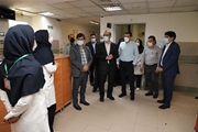 بازدید هیات رییسه دانشگاه علوم پزشکی وخدمات بهداشتی درمانی شیراز از مرکز اموزشی درمانی حافظ