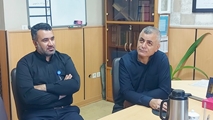 معارفه مسئولین واحد ها با سرپرست مدیریت بیمارستان حافظ